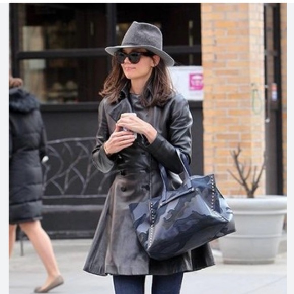 Frye Black Fedora with Brown Band - Picture 7 of 7